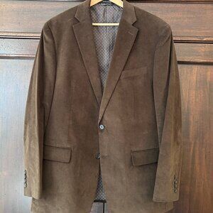 Ralph Lauren Chocolate Brown Corduroy Suit – 44L with pants